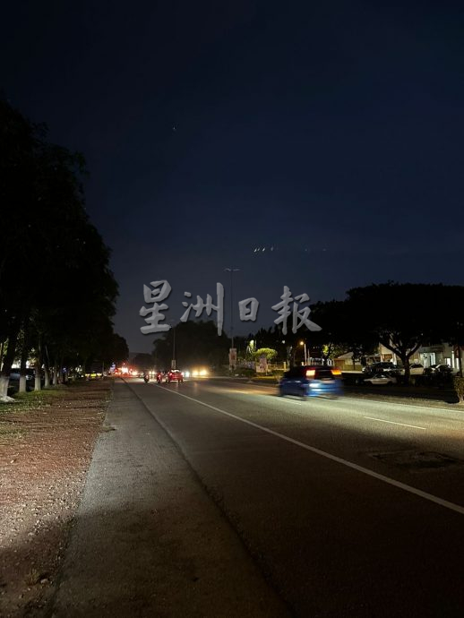 （古城第三版主文）路灯失灵易酿意外 蔡求伟促工程局关注