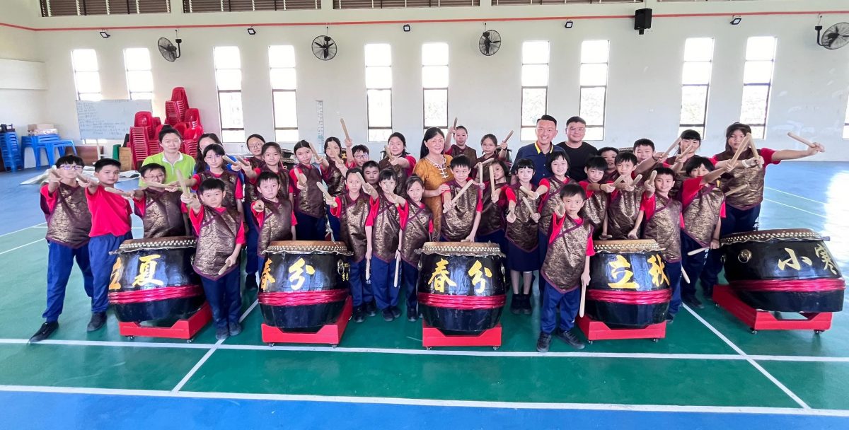 （古城第二版主文）鼎华华小二十四节令鼓队成立逾一年表现出色