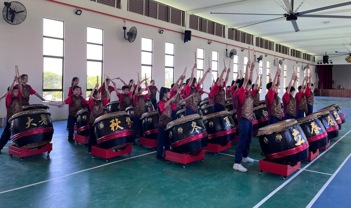 （古城第二版主文）鼎华华小二十四节令鼓队成立逾一年表现出色