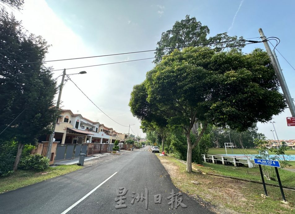 (古城第五版主文)甲3花园获约144万令吉铺路