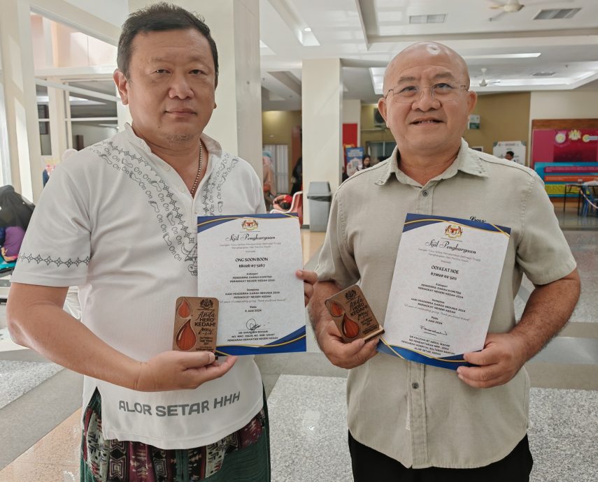 (大北马)国内每天平均需要2000至2200包血液,供给1000名病患使用。