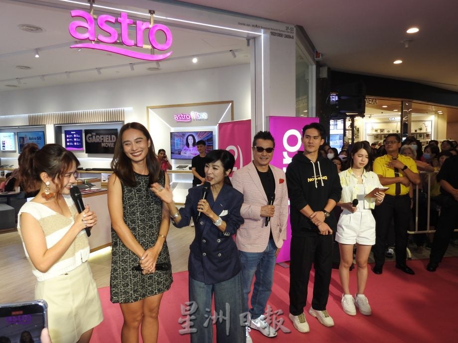 (大北马)寰宇电视剧集《名门》演员莅槟宣传造势