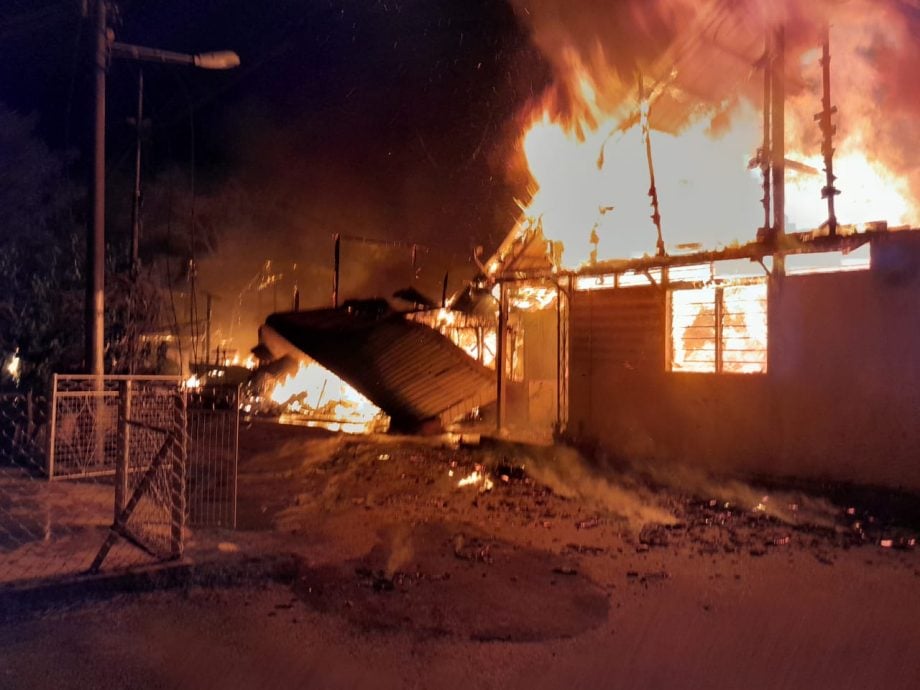 (大北马)日落洞网寮木屋区火灾