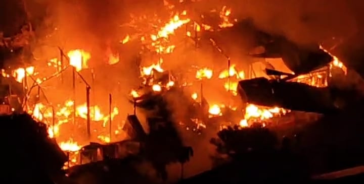 (大北马)日落洞网寮木屋区火灾