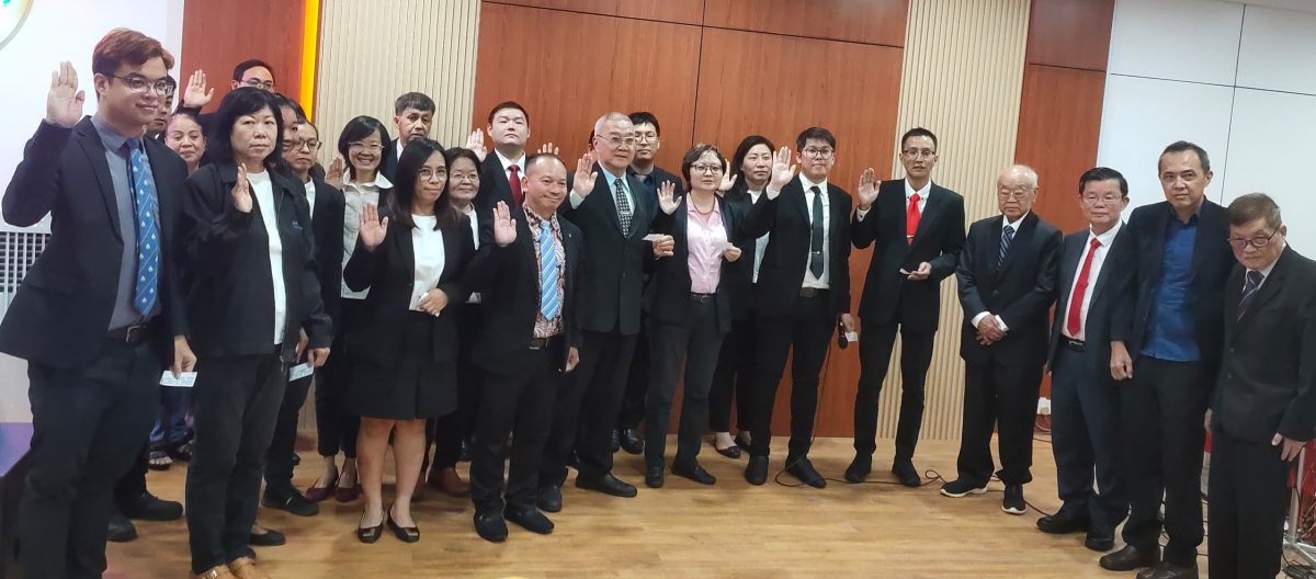 +（大北马）槟城报界俱乐部第36届理事会宣誓就职礼