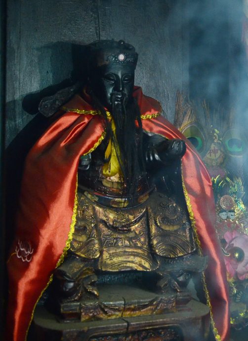 (大北马)西岭财神爷庙周日晚安奉新金身