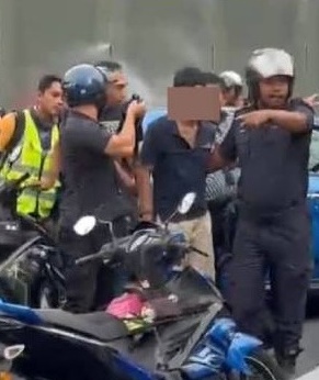 (大北马)警民合力追缉拥毒男子,嫌犯落网警发文“警民同心”