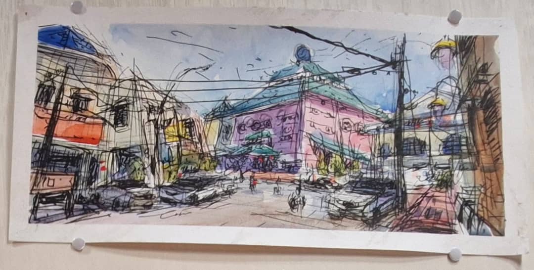 (已签发)柔:封面特稿:“美丽居銮”旅游速写群展 记录下居銮的美好