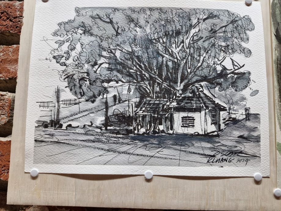 (已签发)柔:封面特稿:“美丽居銮”旅游速写群展 记录下居銮的美好