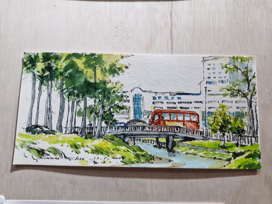 (已签发)柔:封面特稿:“美丽居銮”旅游速写群展 记录下居銮的美好