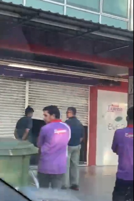 (已签发)柔:毛贼潜入超商 偷走1箱汽水和5桶饼乾