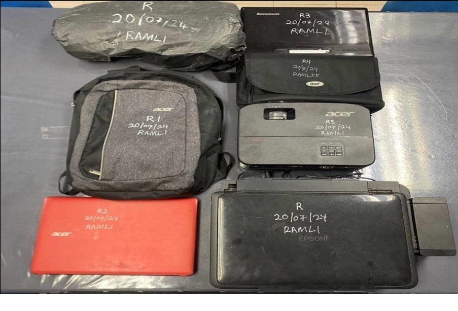 (已签发)柔:**版二头**学校议员办公室神庙连环被窃 古来警方宣布破案