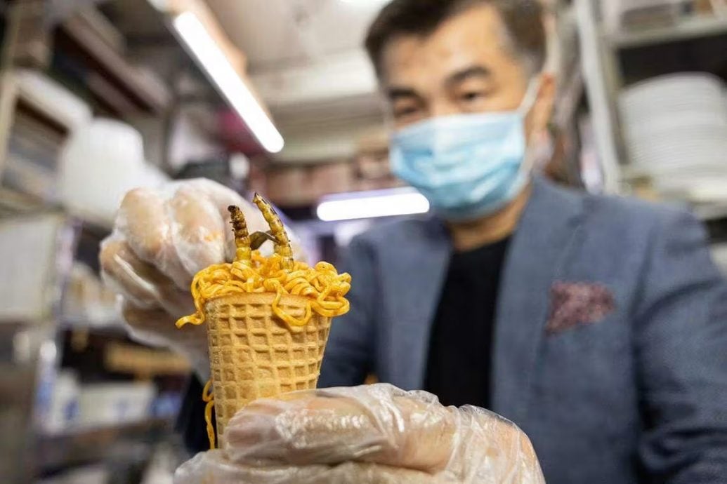 (已签发)柔:狮城二三事:16种昆虫食品 即日起可在狮城上架
