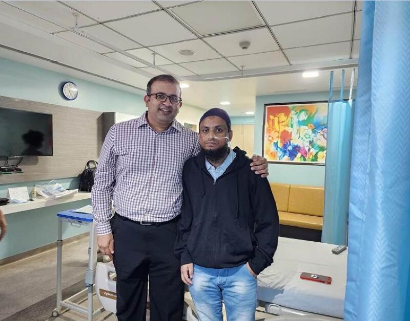 （已签发）柔：狮城二三事：外劳腹遭重砸险丧命  住院7年换肠重生