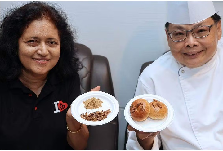 (已签发)柔:狮城二三事:昆虫食品登新加坡餐桌 标签指导原则料明年出炉