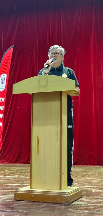 (已签发)柔:郑金财盼州政府助解决 武术团训练场地设施不足