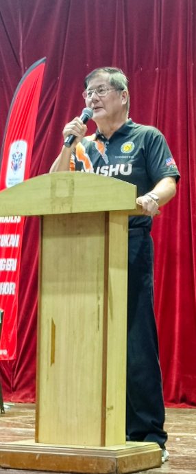 (已签发)柔:郑金财盼州政府助解决 武术团训练场地设施不足