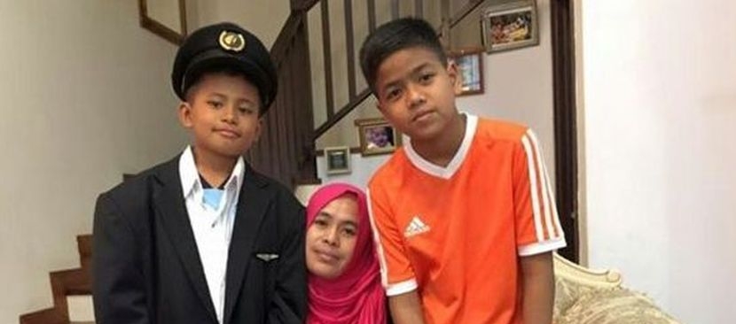 MH17巫裔机长幼子立志继承衣钵 成为飞机师