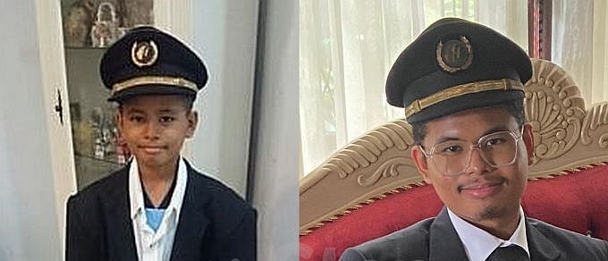 MH17巫裔机长幼子立志继承衣钵 成为飞机师