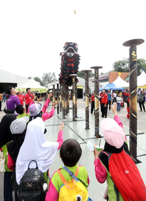 18/8见报∕我们∕华族舞狮和廿四节令鼓在人民嘉年华登场,加深友族的认识