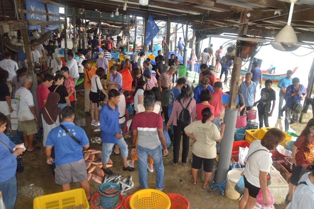 8月17日见报(大北马)星角摄-高渊港口渔获码头