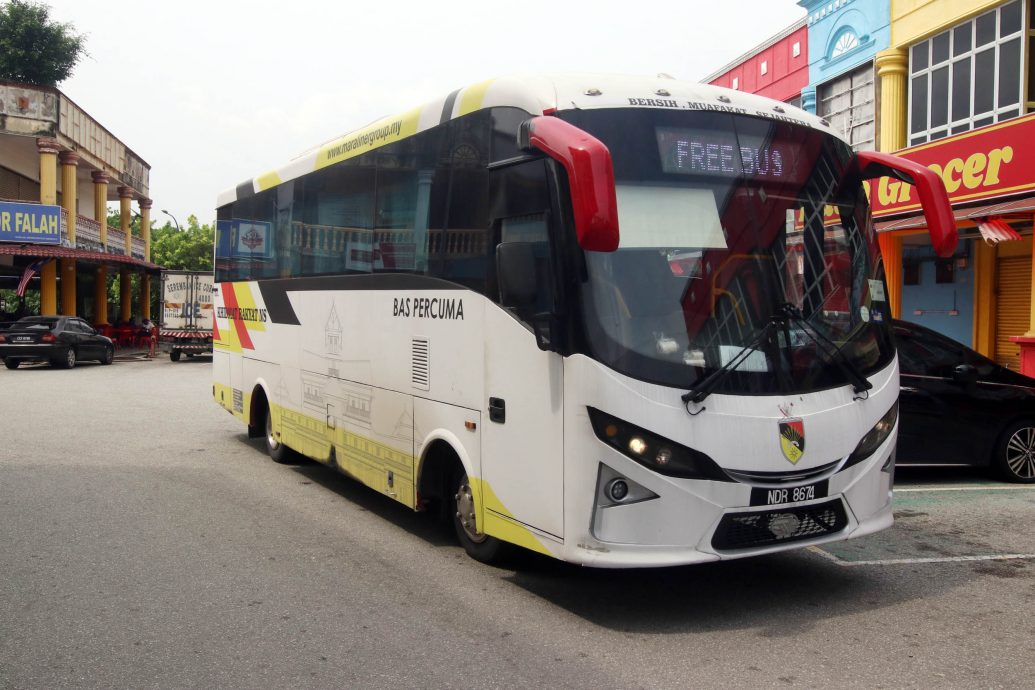  NS芙蓉/推行5年反应冷淡,森免费巴士服务计划正式终止