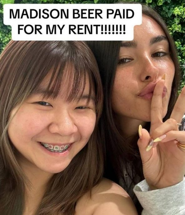 “麦迪逊比尔帮我缴了店租!” 美国女歌手江湖救济陷财困美甲师