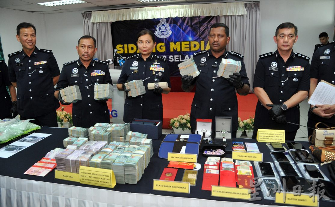 中国籍男子被绑架案•警方共逮捕10人4人在逃•寻获百万令吉赎金