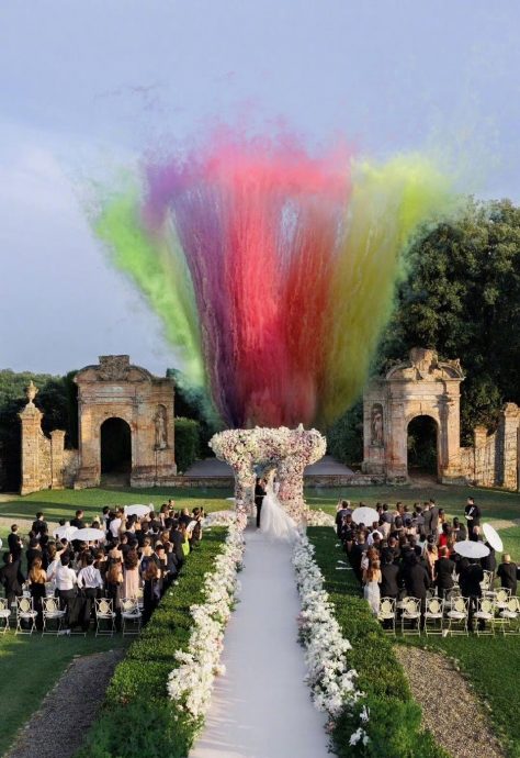 吴千语化身童话公主 欧式庄园中甜吻百亿富三代