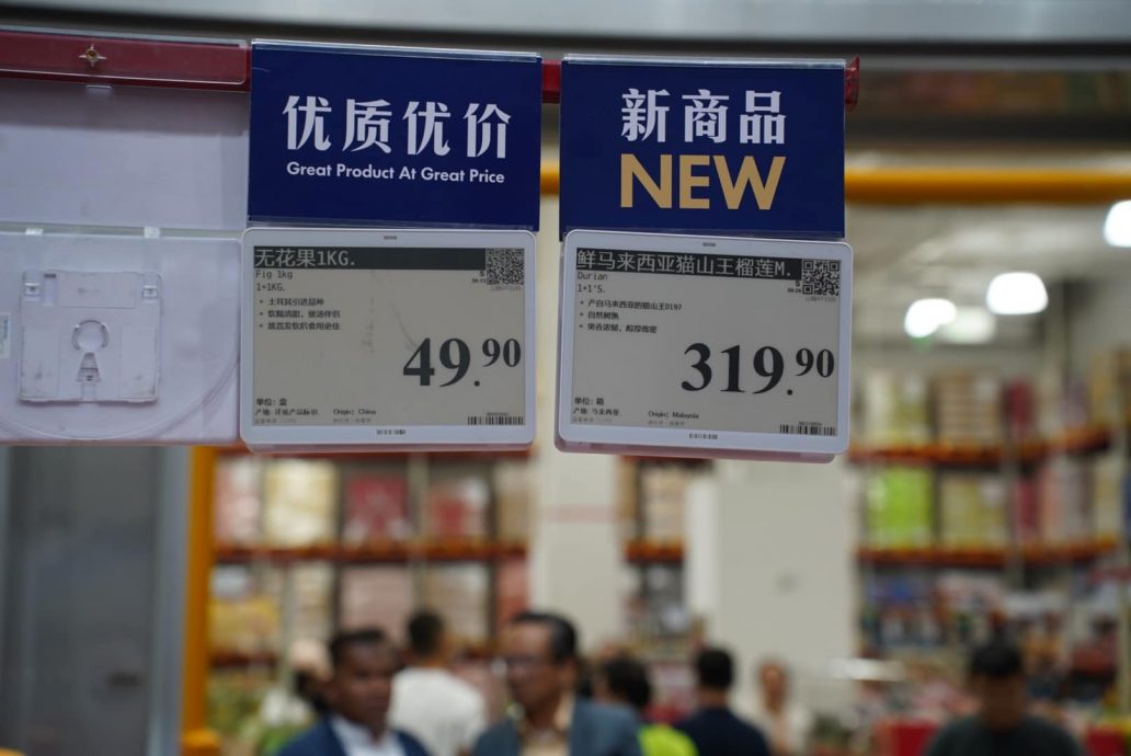 大马猫山王深圳热销 一粒猫山王RM350还秒扫