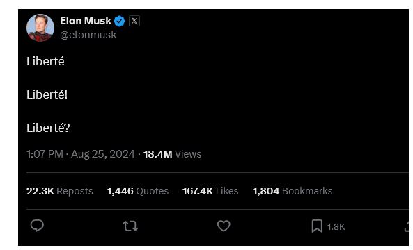 天下事主文∕ Telegram创办人被捕 全球巨头声援 Telegram: 杜罗夫问心无愧