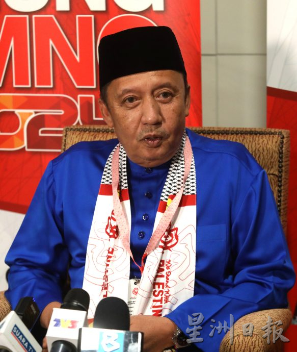 巫统大会/ 阿末加兹兰:与团结政府合作良好 “我们没有理由要分开”