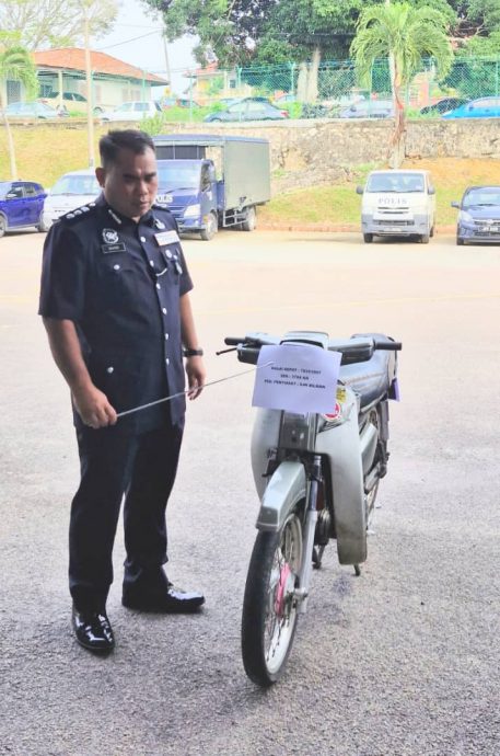 *已签发* 柔：銮警侦破5宗电缆及1宗古来摩托车失窃案