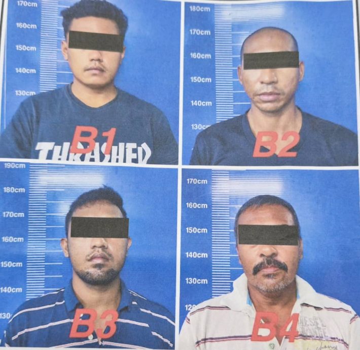 *已签发* 柔：銮警侦破5宗电缆及1宗古来摩托车失窃案