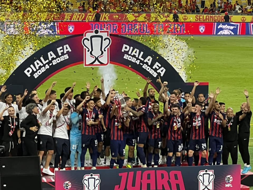 *已签发* 柔:JDT以“6比1”获三连冠,大臣、州行政议员脸书洗版