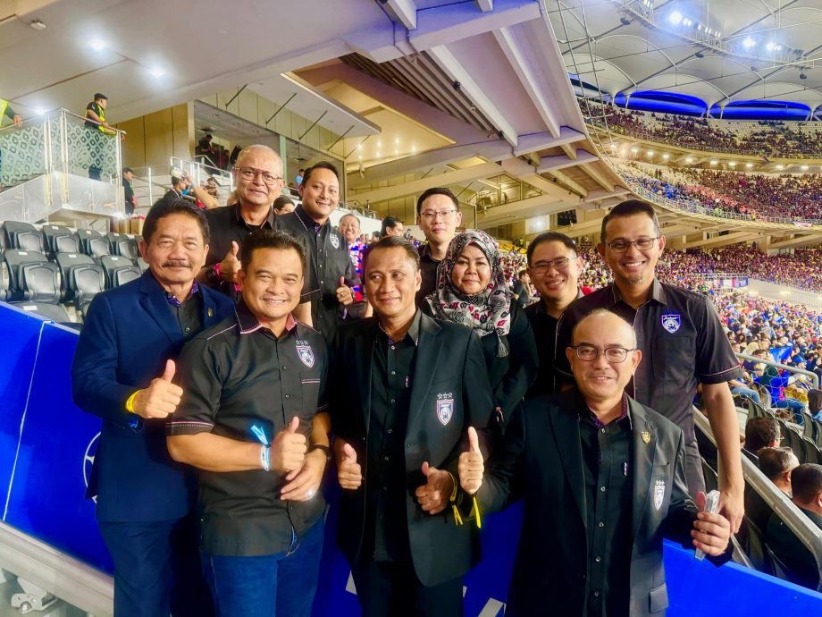 *已签发* 柔:JDT以“6比1”获三连冠,大臣、州行政议员脸书洗版