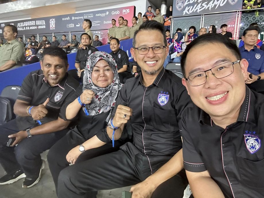 *已签发* 柔:JDT以“6比1”获三连冠,大臣、州行政议员脸书洗版