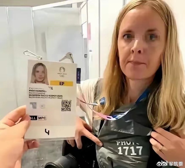 巴黎奥运会 | 故意撞人被高清录下 瑞典记者遭罚禁入赛场