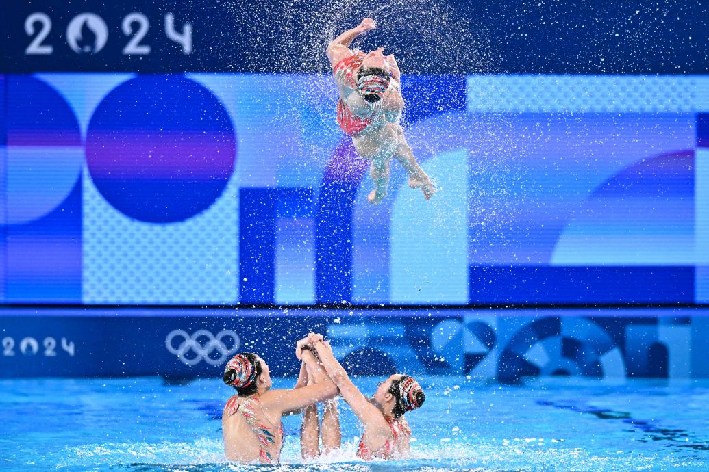 巴黎奥运韵律泳| 41年一步一脚印终摘奥运金牌 中国韵律泳不再是千年老二