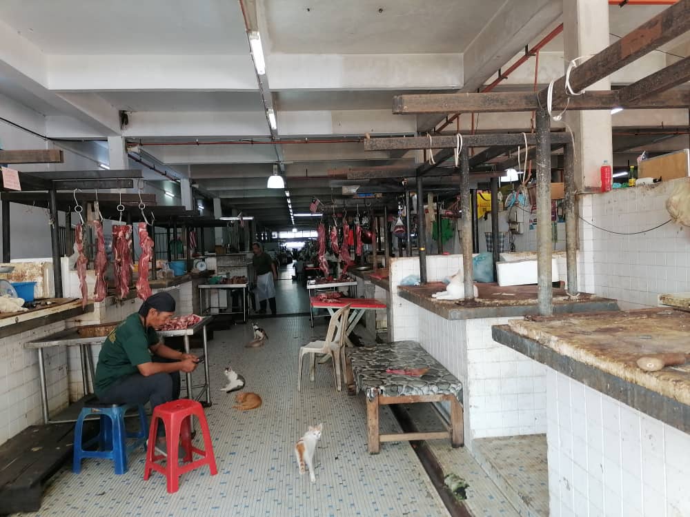 市政厅:关丹大巴刹设37个阳蓬,小贩料18日后迁户外营业。