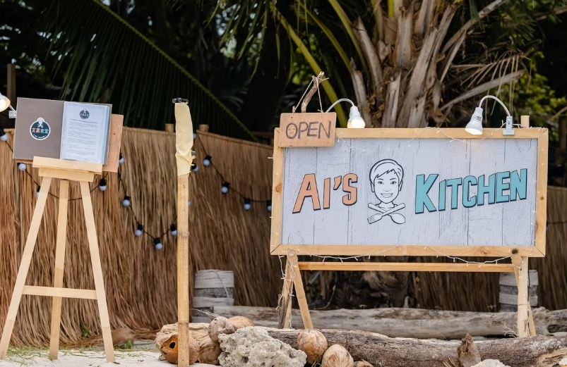 张艾嘉苏梅岛开“艾嘉食堂” 罗PD亲自跨海支援