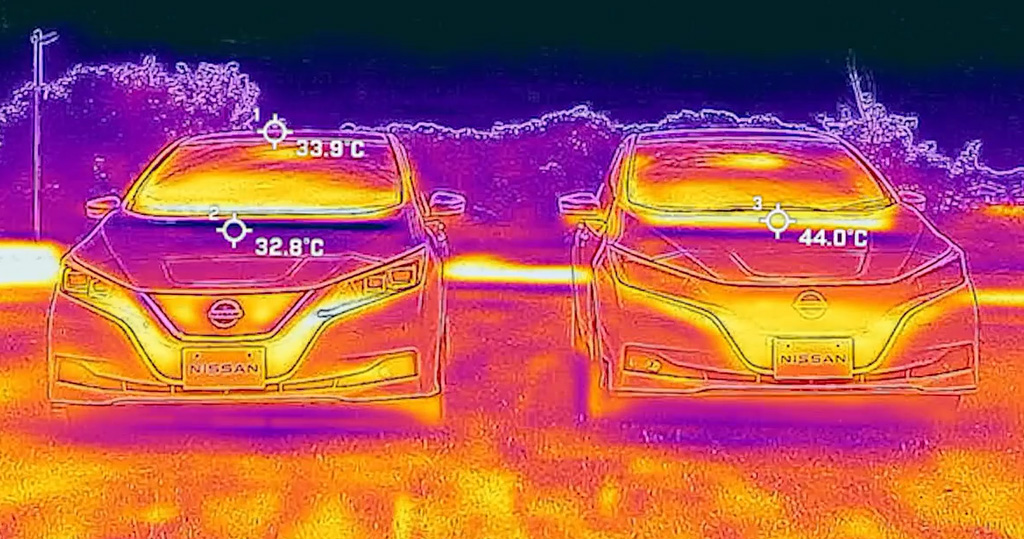 日产汽车特殊车漆“晒不热” 车身温度可减12度