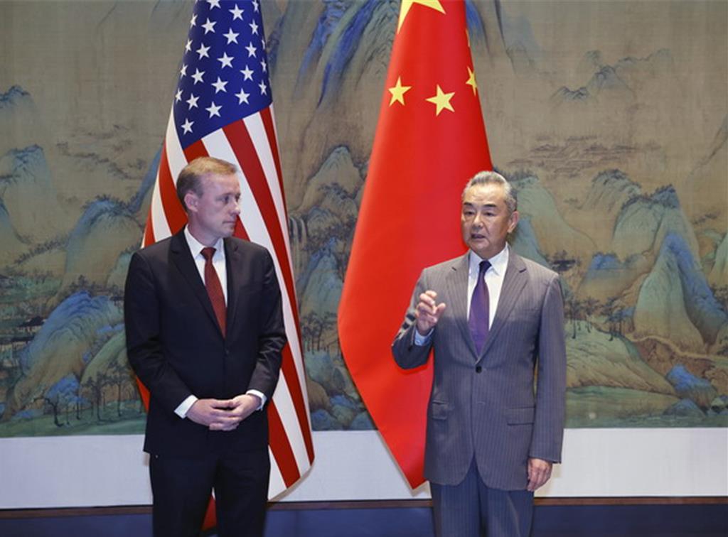 沙利文访中对谈逾11小时!中国画台湾四大红线:要求支持和平