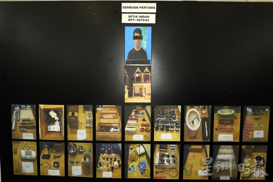 版二头 *已签发* 柔:借围篱社区房屋炼毒 外国男子与本地女伴落网