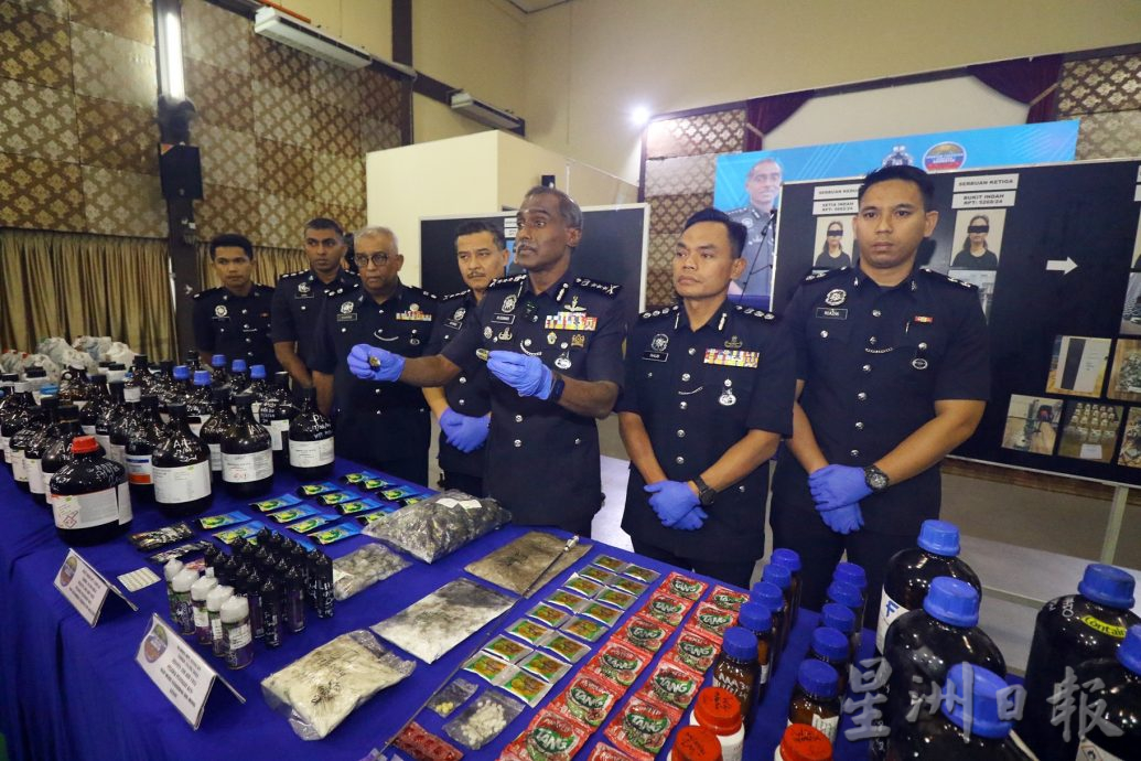 版二头 *已签发* 柔:借围篱社区房屋炼毒 外国男子与本地女伴落网