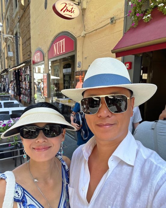 胡杏儿与老公蜜游意大利 食量惹网羡“怎么吃都不胖”