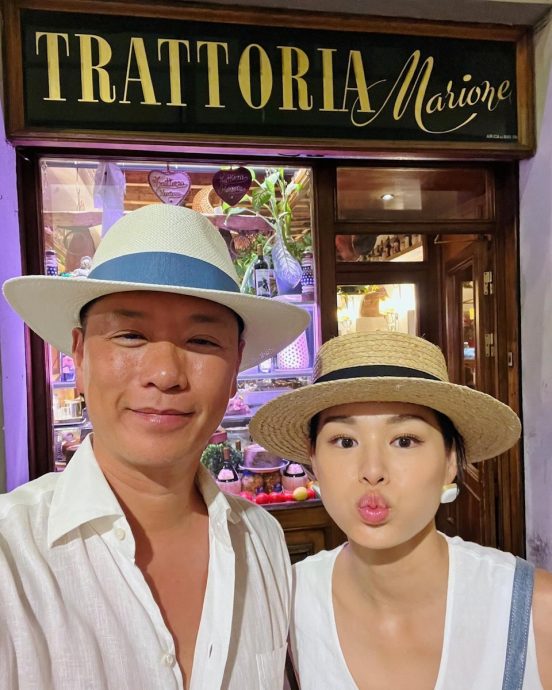 胡杏儿与老公蜜游意大利 食量惹网羡“怎么吃都不胖”