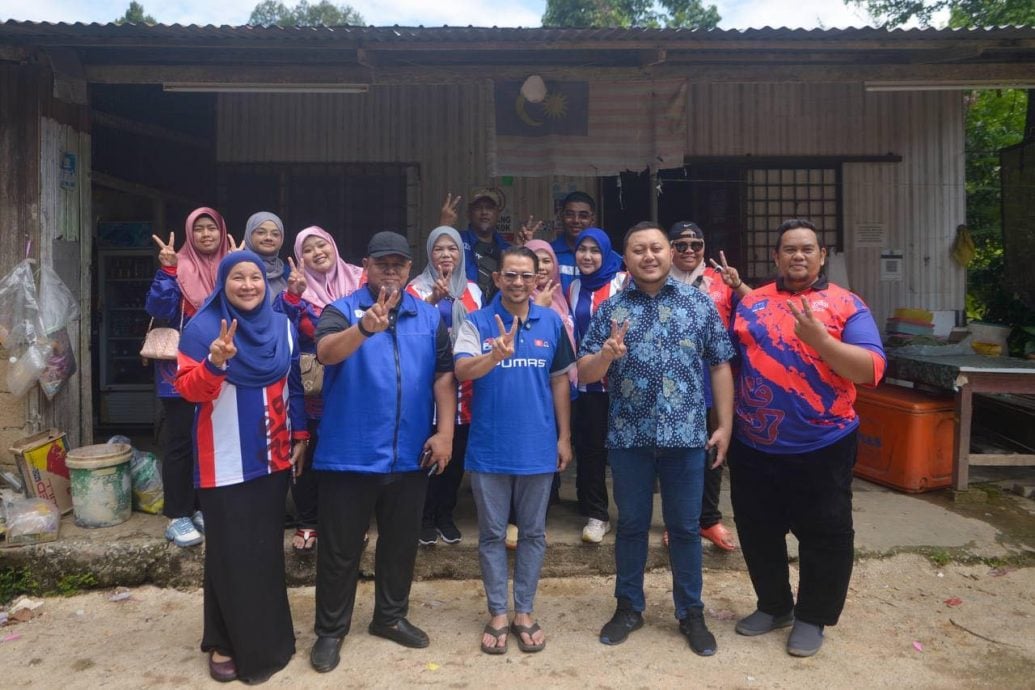 能吉里补选,国阵候选人6天完成20个投票区中心拜票行程。