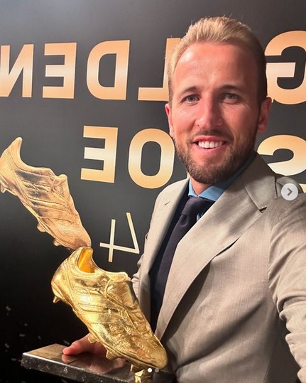 获欧洲金靴奖吐露心声 凯恩:新赛季要夺冠