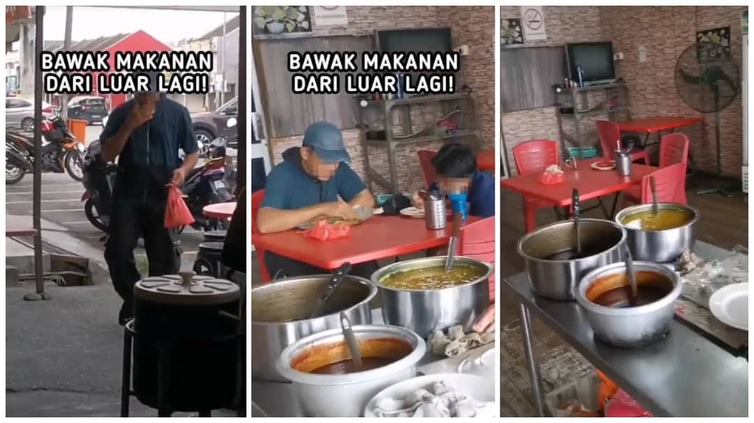 视频|不满顾客经常外带食物 老板:留垃圾要我清?